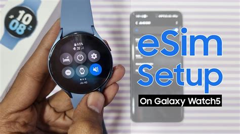 clone phone sim with galaxy watch|How to set up and activate eSIM on your smartwatch.